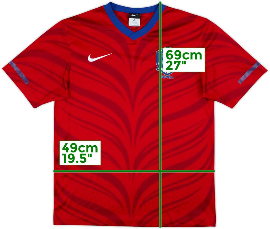 2010-12 South Korea Basic Home Shirt - 9/10 - (S)