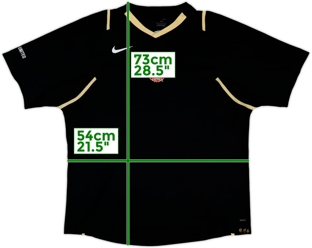 2006-07 Manchester United Nike Training Shirt - 8/10 - (L)