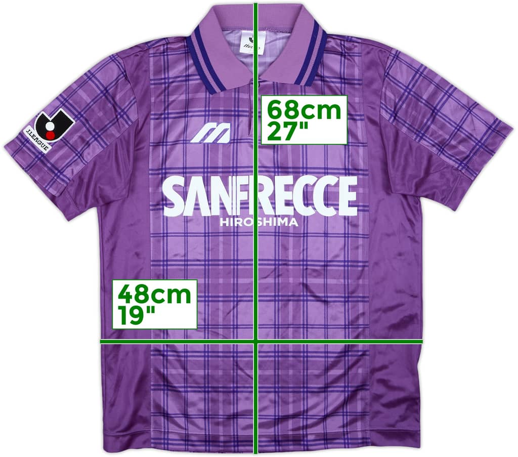 1996 Sanfrecce Hiroshima Home Shirt - 9/10 - (M)