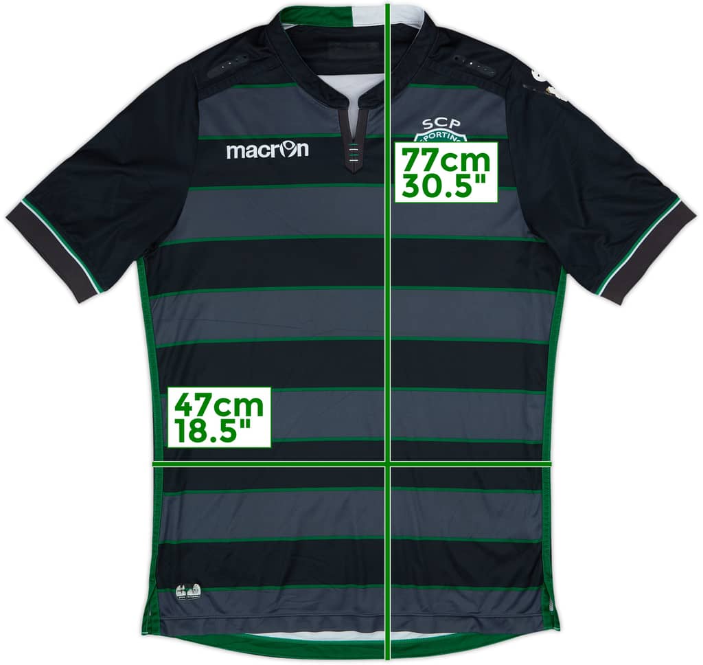 2015-16 Sporting CP Away Shirt - 8/10 - (M)