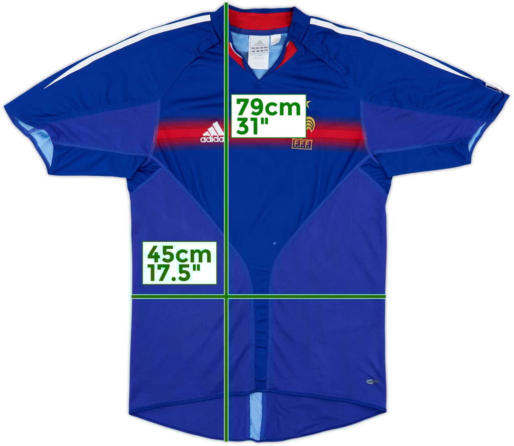 2004-06 France Home Shirt - 5/10 - (S)