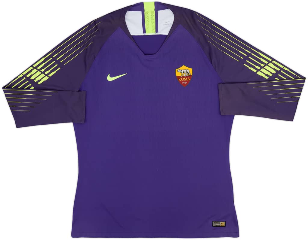 2018-19 Roma Authentic GK Shirt - 10/10 - (XL)