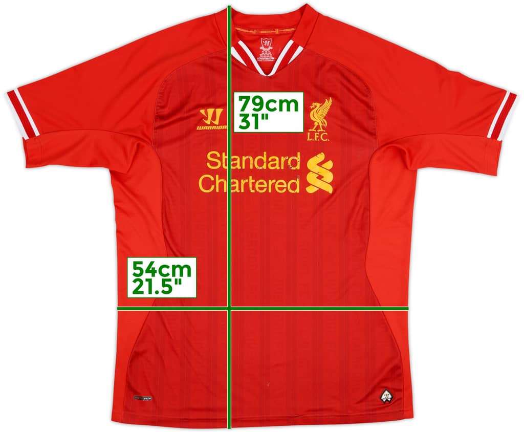 2013-14 Liverpool Home Shirt - 5/10 - (XL)