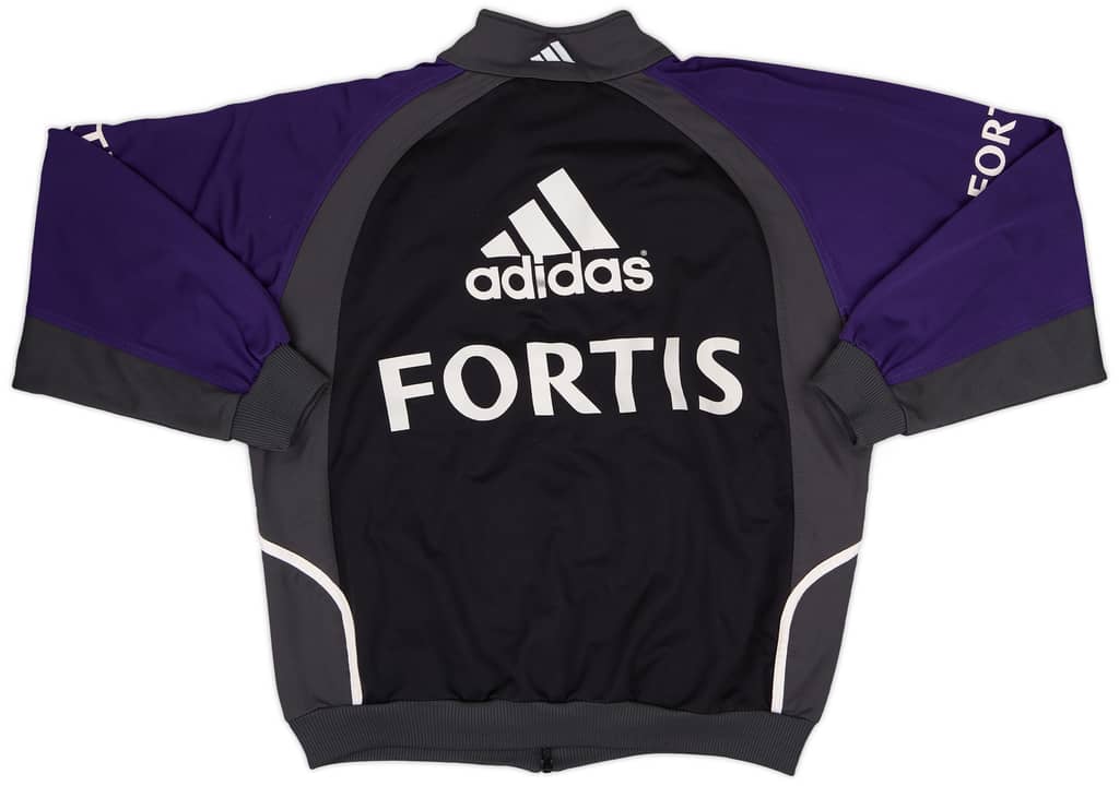 2000-01 Anderlecht Player Issue adidas Track Jacket #46 - 6/10 - (L)