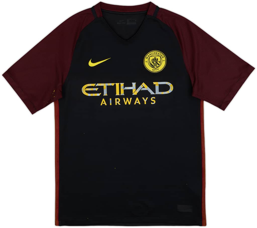 2016-17 Manchester City Away Shirt - 4/10 - (S)