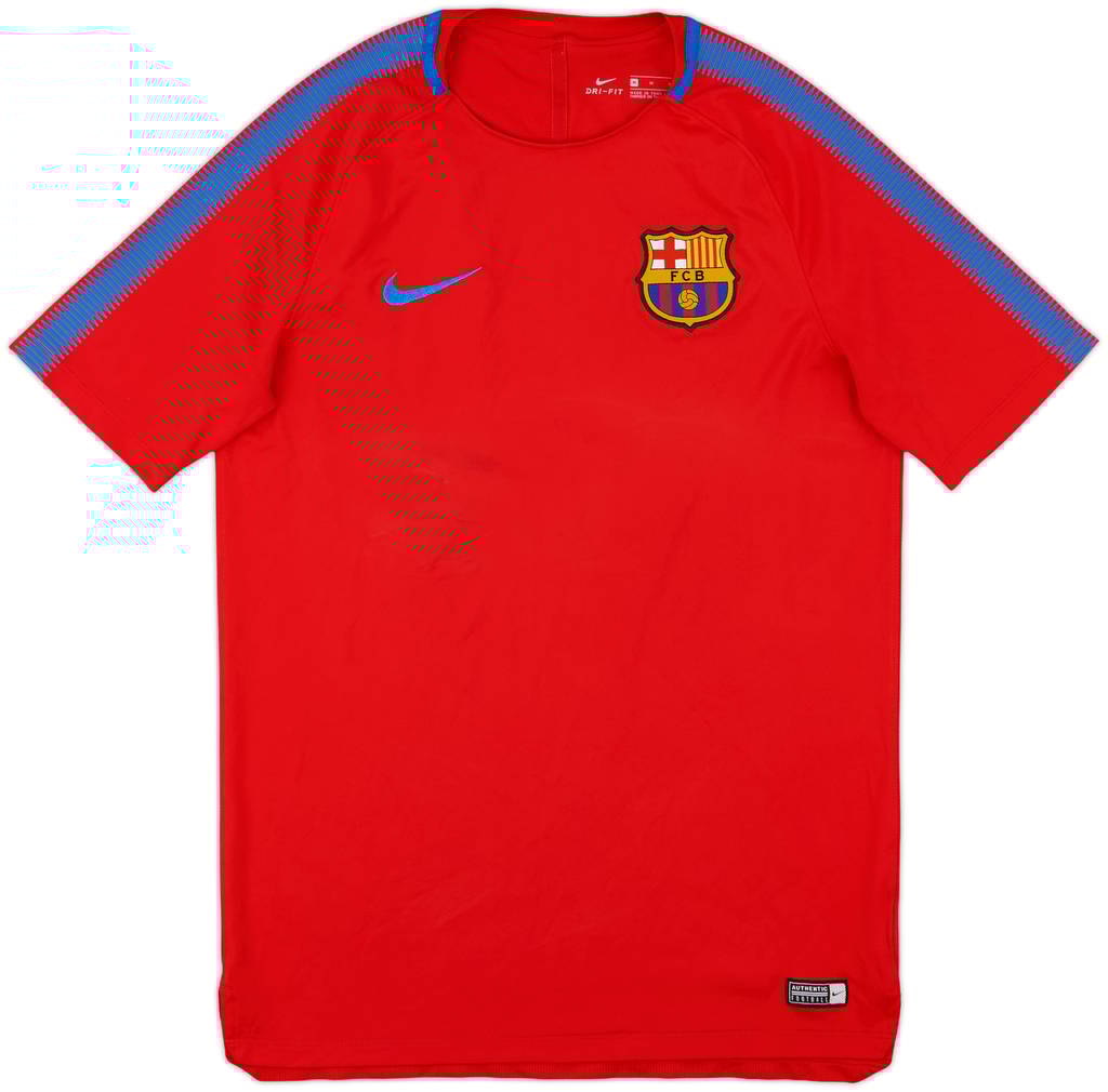 2017-18 Barcelona Nike Training Shirt - 6/10 - (M)