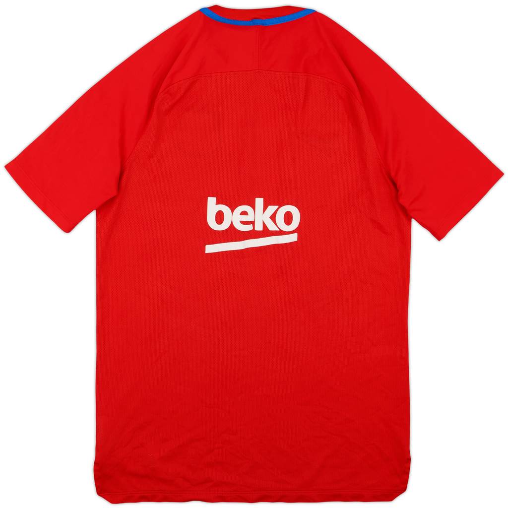 2017-18 Barcelona Nike Training Shirt - 6/10 - (M)