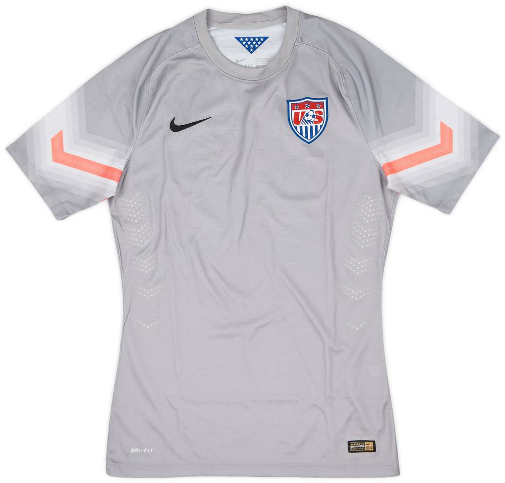 2014-15 USA GK S/S Player Issue Shirt - 8/10 - (M)