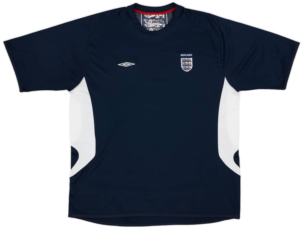 2005-06 England Umbro Training Shirt - 8/10 - (XXL)