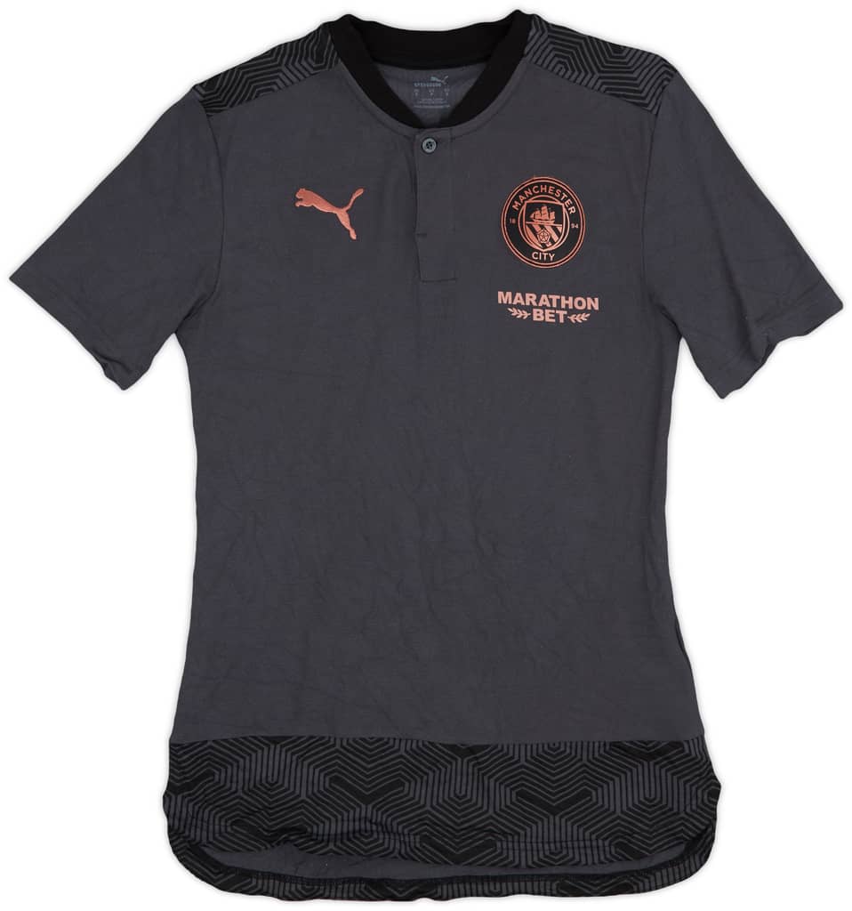 2020-21 Manchester City Puma Polo Shirt - 9/10 - (S)