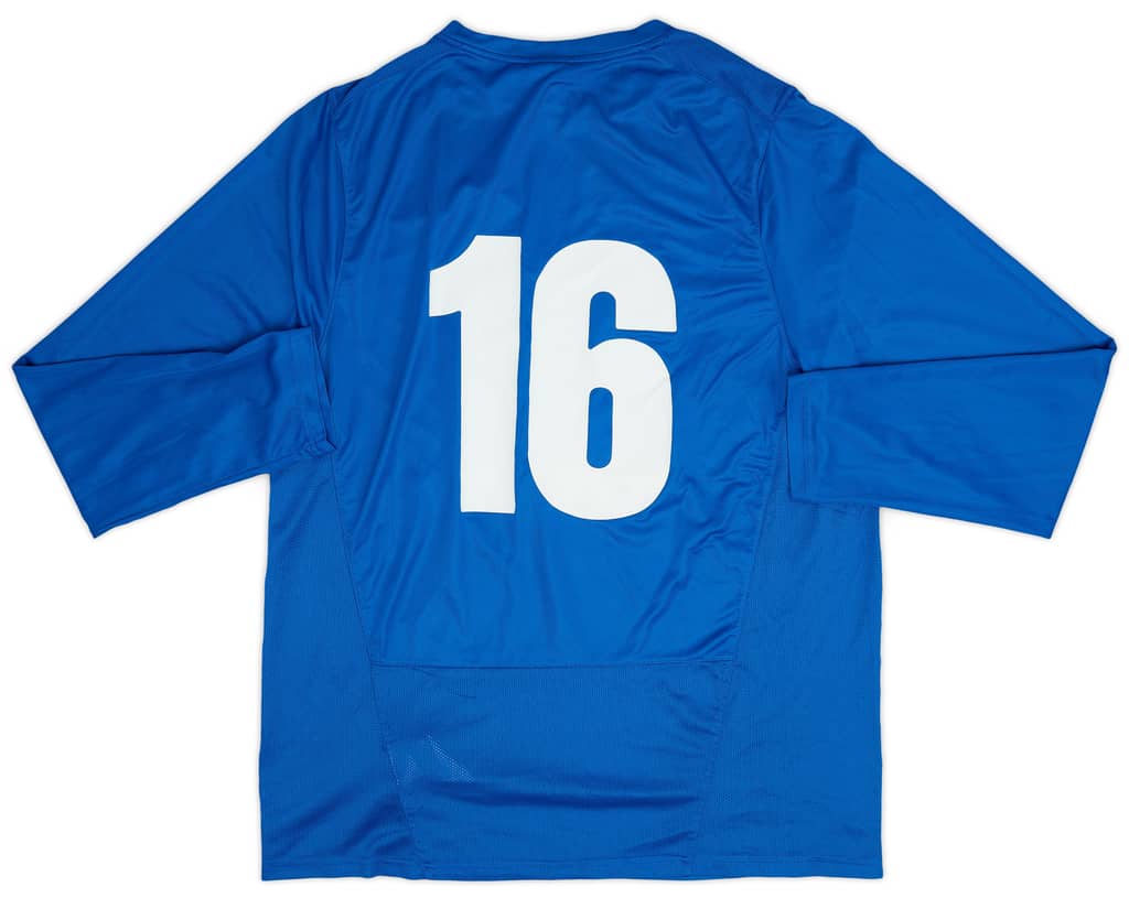 2011-12 ASD Comunale Fontanafredda Away L/S Shirt #16 - 8/10 - (L)