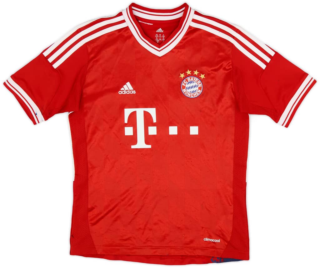 2013-14 Bayern Munich Home Shirt Mandzukic #9 - 5/10 - (M.Boys)