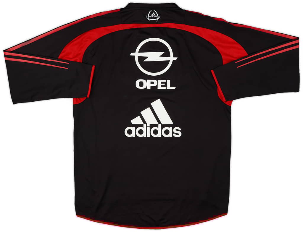 2004-05 AC Milan adidas Training L/S Shirt - 8/10 - (M/L)