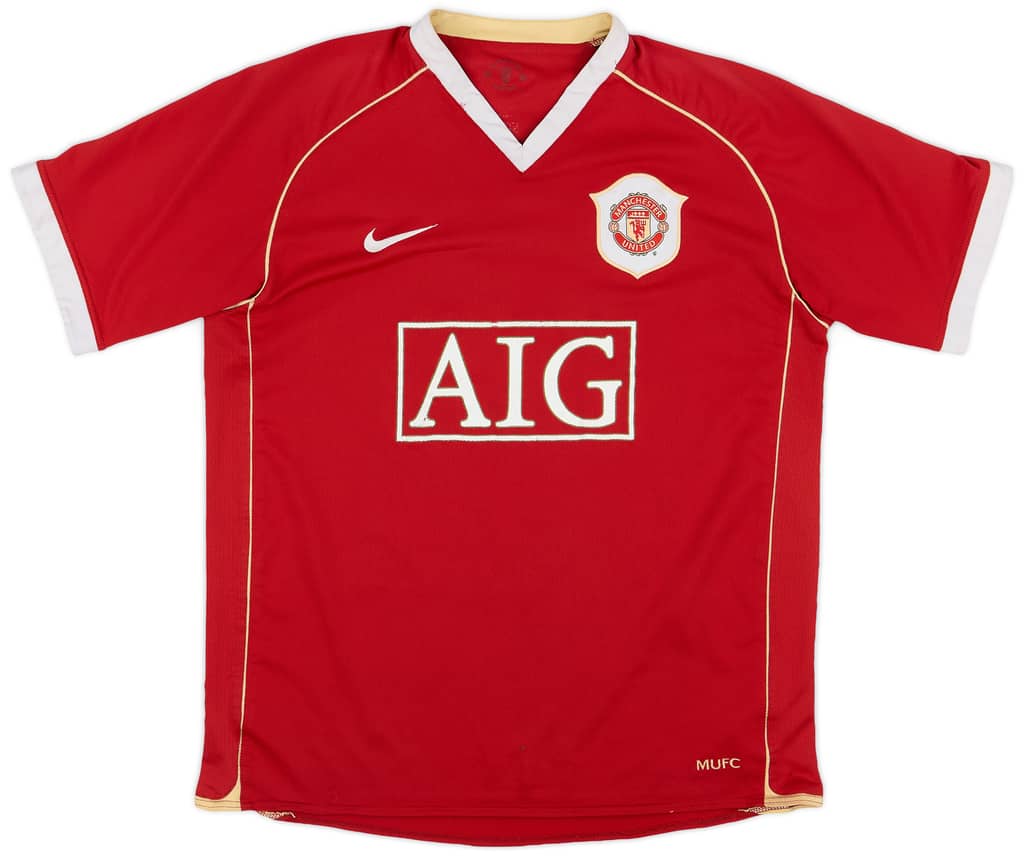 2006-07 Manchester United Home Shirt Rooney #8 - 4/10 - (L)