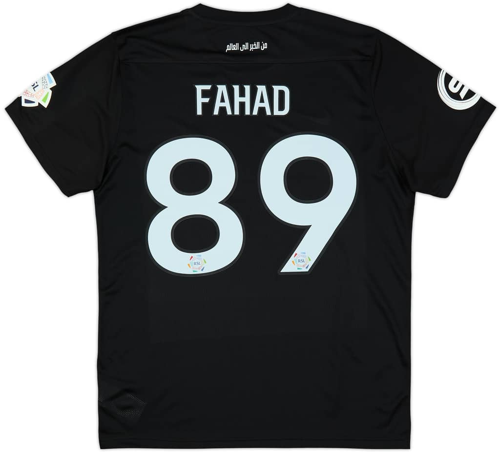 2024-25 Al Qadsiah Player Issue GK Home Shirt Fahad #89 (XL)