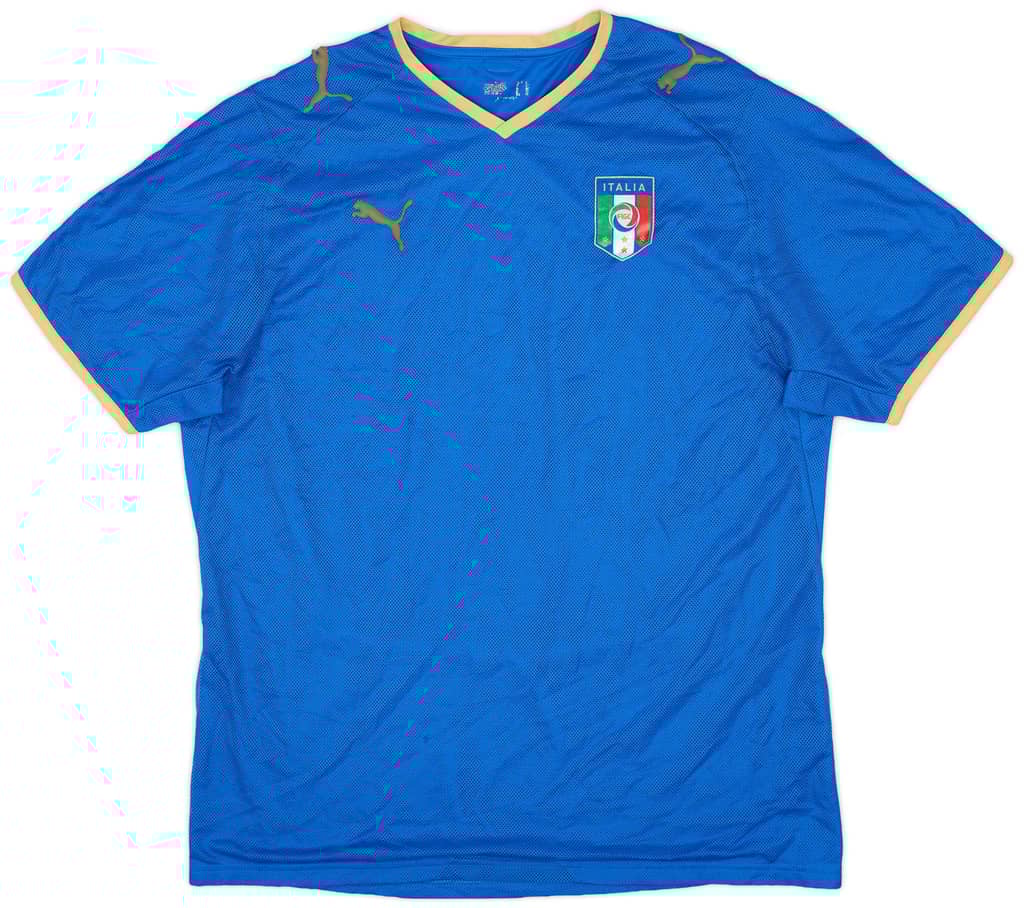2007-08 Italy Home Shirt - 7/10 - (XL)