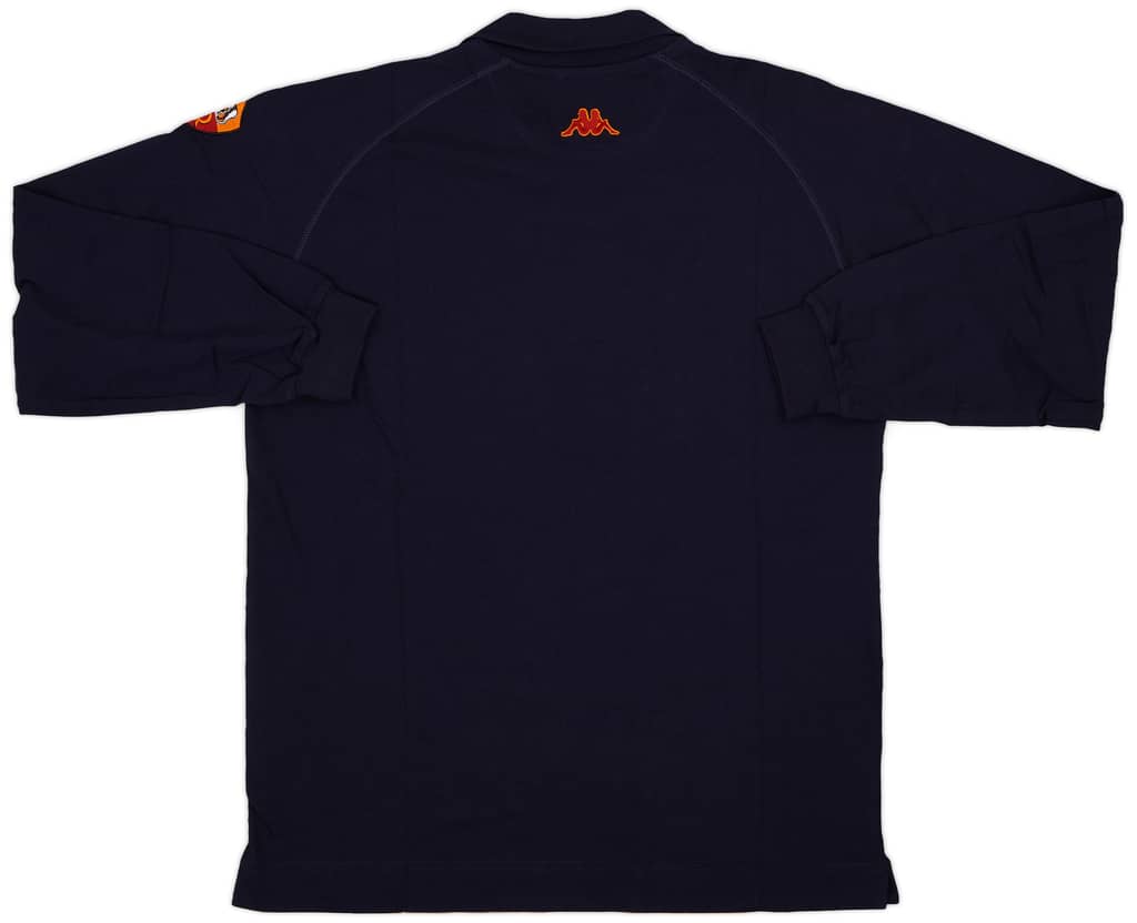 2003-04 Roma Kappa Polo L/S Shirt (L)
