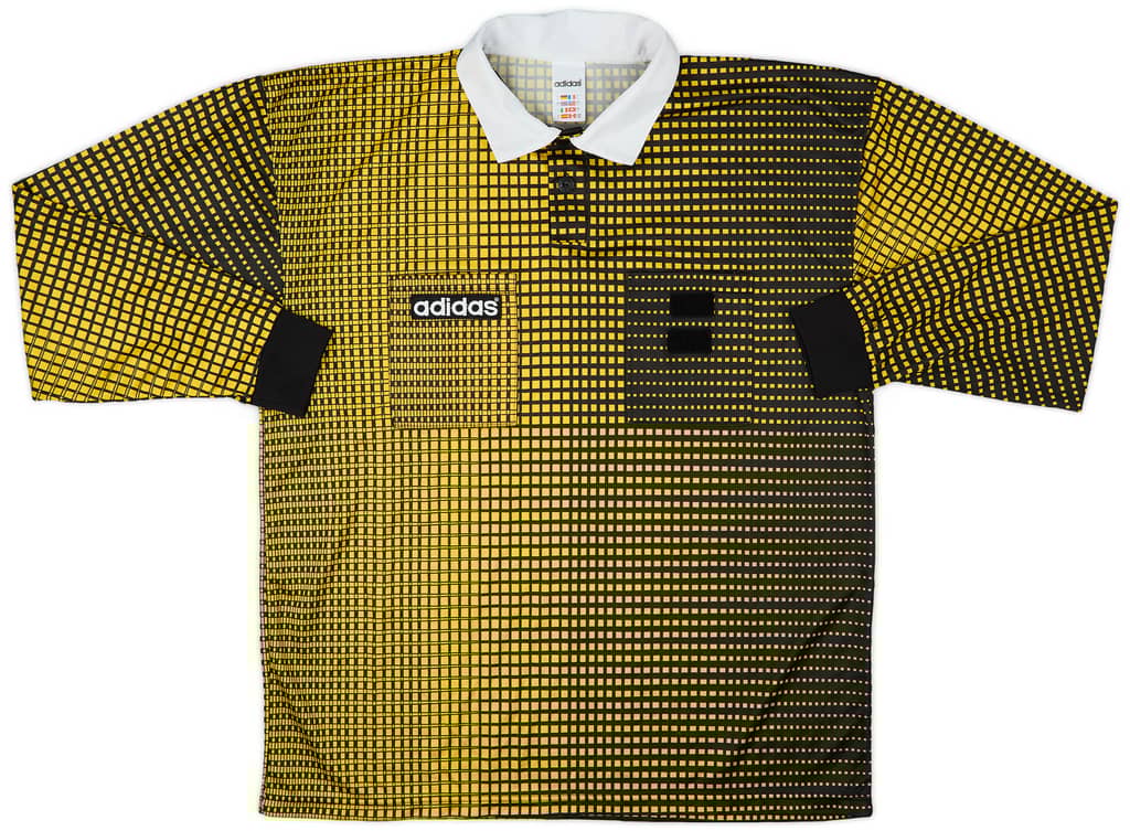 1990s adidas Referee Template L/S Shirt - 9/10 - (L)