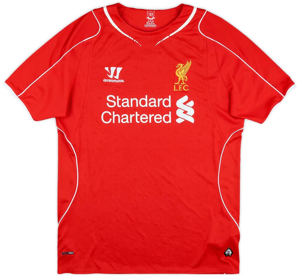 2014-15 Liverpool Home Shirt Gerrard #8 - 6/10 - (M)
