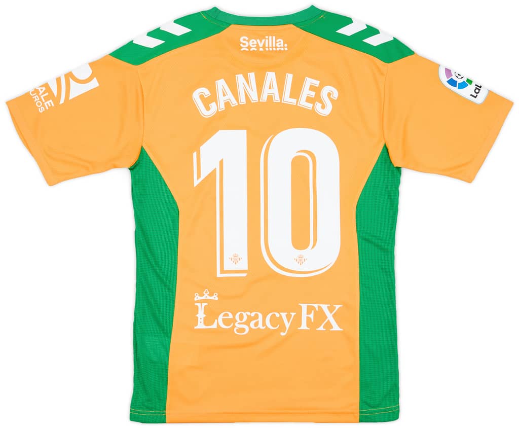 2022-23 Real Betis Third Shirt Canales #10 - As New - (S)