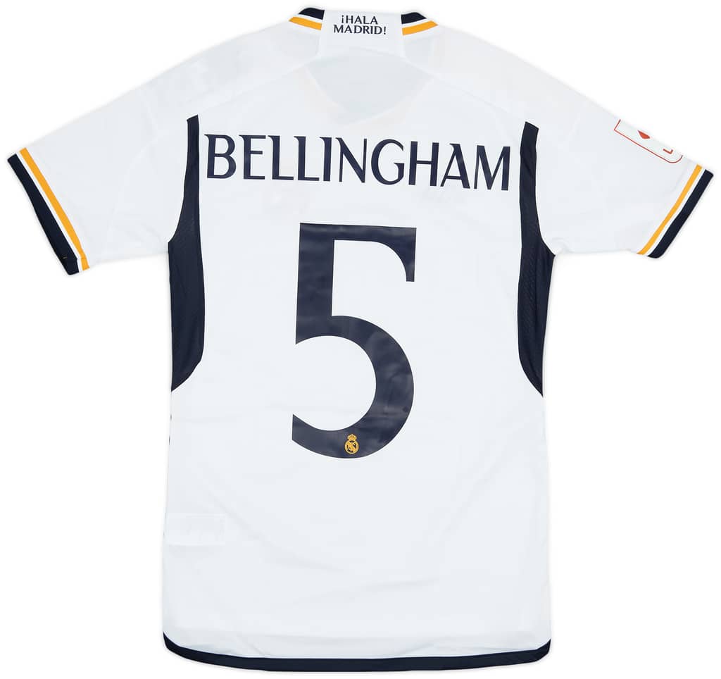 2023-24 Real Madrid Home Shirt Bellingham #5 (XS)