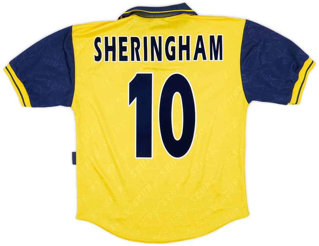 1995-97 Tottenham Third Shirt Sheringham #10 - 5/10 - (S)
