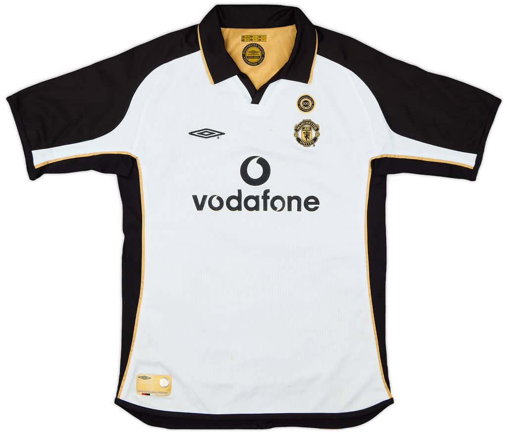 2001-02 Manchester United Centenary Away/Third Shirt - 6/10 - (L.Boys)