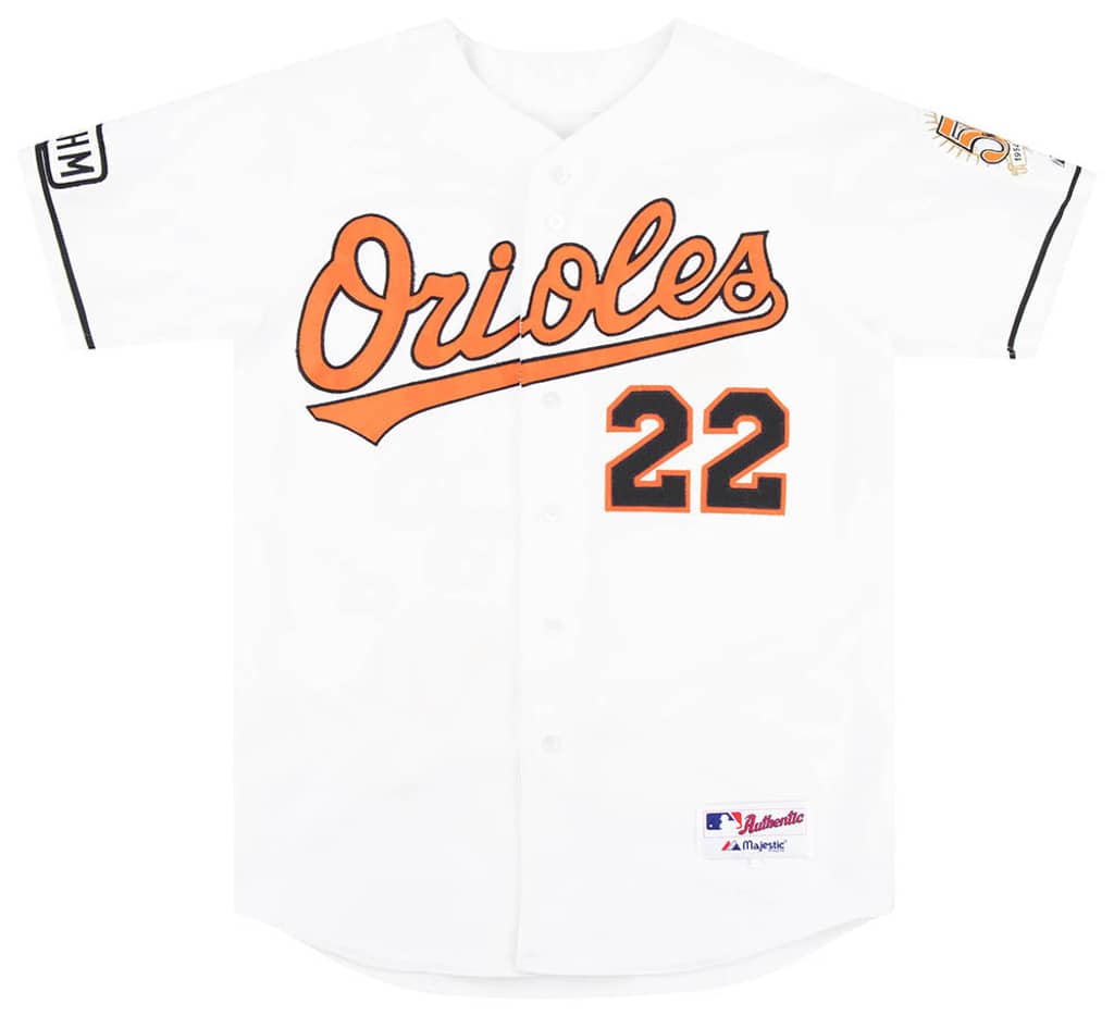 2004 Baltimore Orioles Grady #22 Authentic Majestic Jersey (Home) L