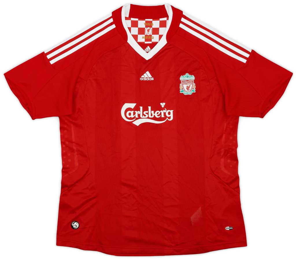 2008-10 Liverpool Home Shirt - 8/10 - (Women's XL)