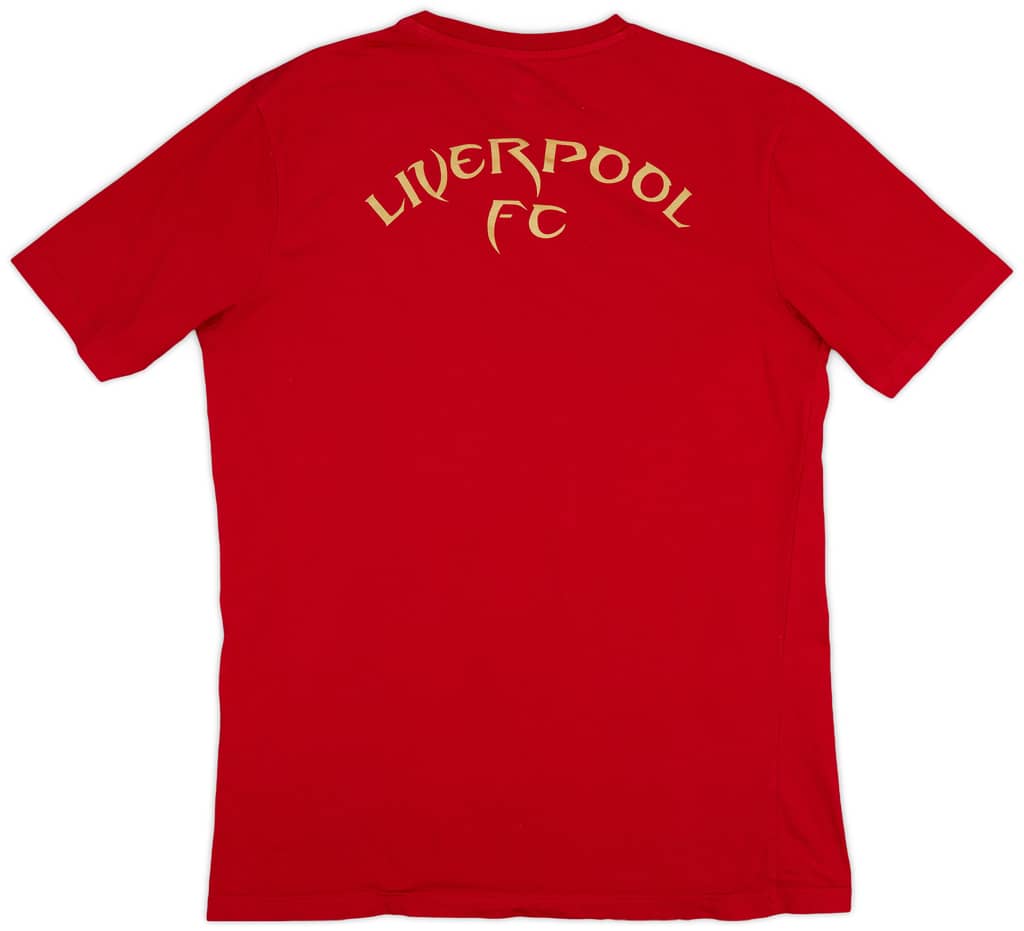 2012-13 Liverpool Warrior Cotton Tee - 8/10 - (M)