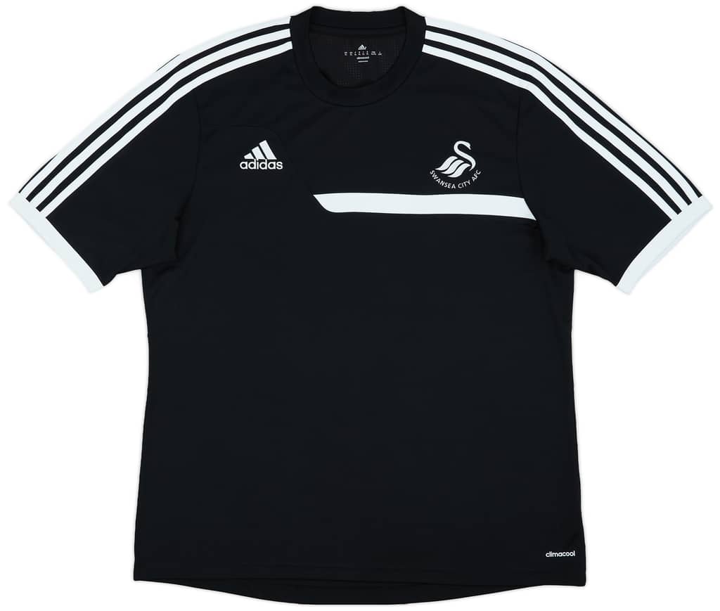 2013-14 Swansea adidas Training Shirt - 9/10 - (XL)