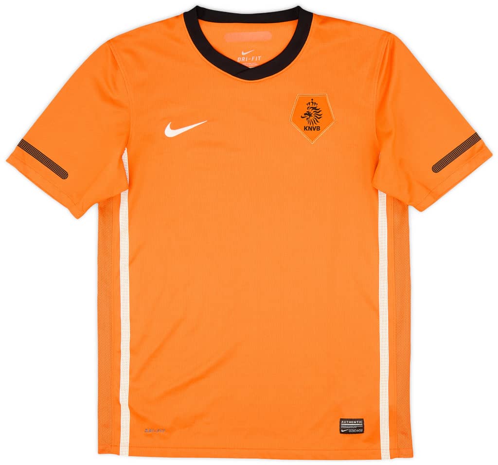 2010-11 Netherlands Home Shirt - 8/10 - (XL.Boys)