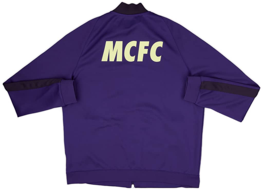 2014-15 Manchester City Nike Track Jacket - 10/10 - (XL)