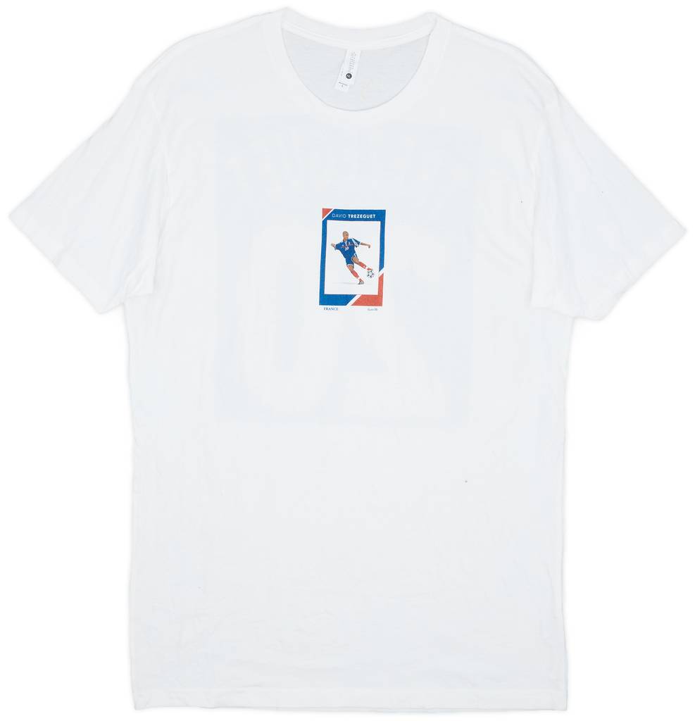2000s France 'David Trezeguet' Graphic Tee - 9/10 - (L)