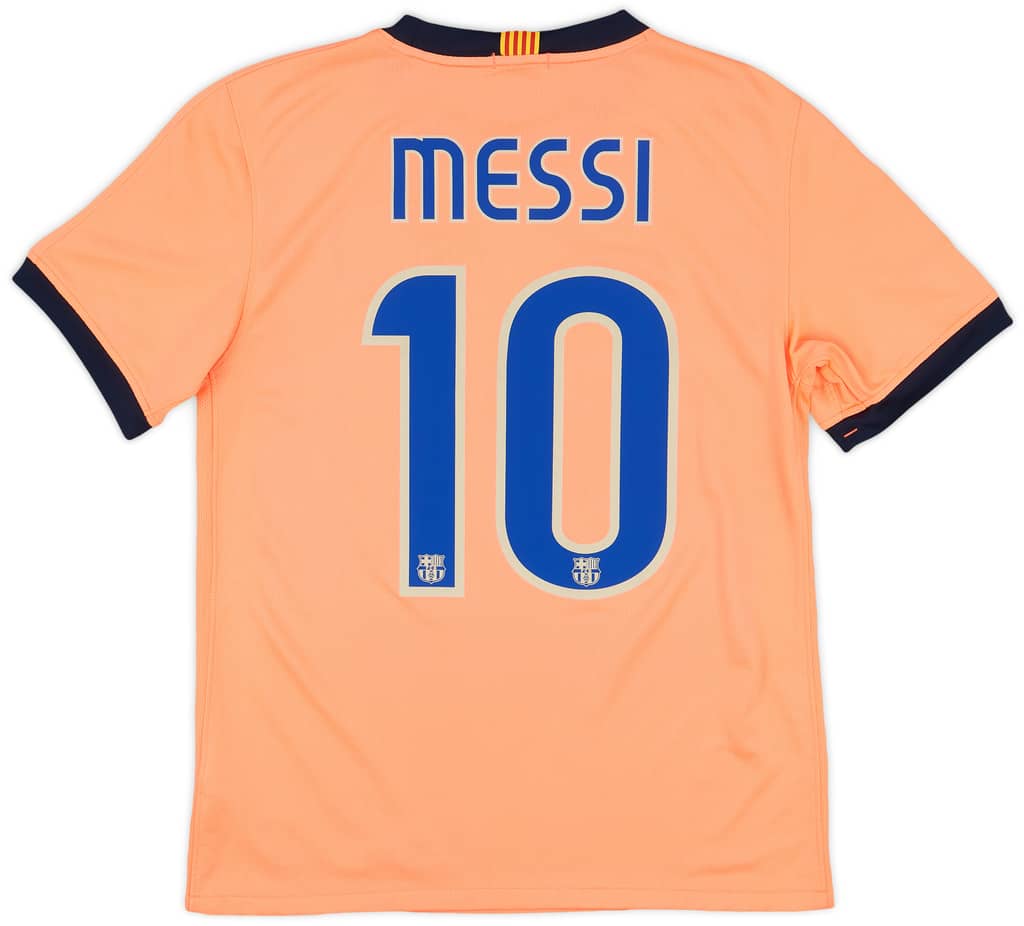 2009-10 Barcelona Away Shirt Messi #10 - 8/10 - (S)