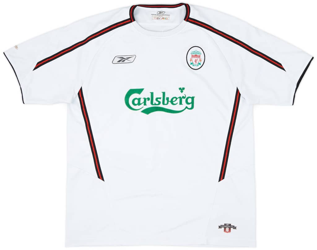 2003-04 Liverpool Away Shirt Gerrard #17 - 6/10 - (L)