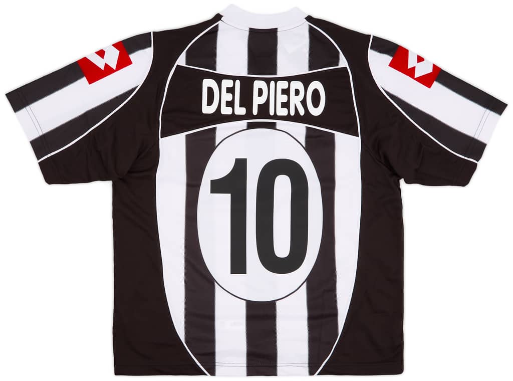 2002-03 Juventus Home Shirt Del Piero #10 (XL)