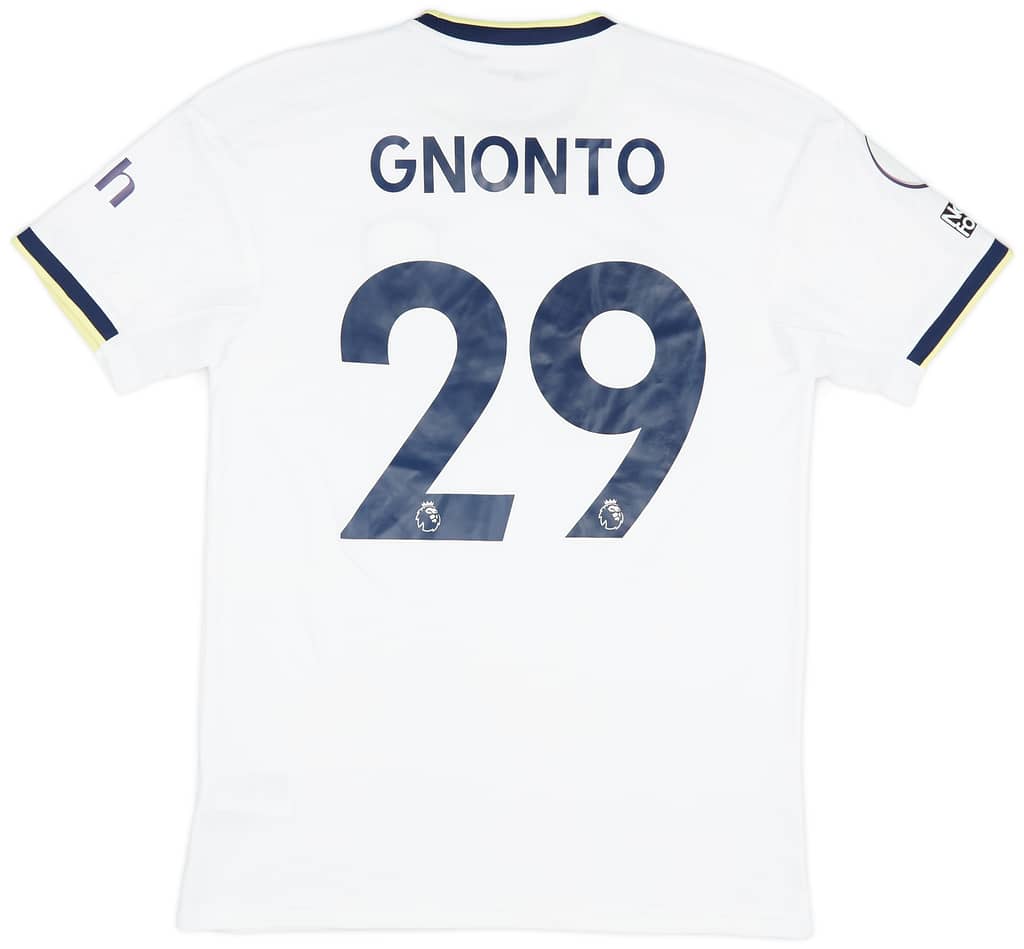 2022-23 Leeds Match Issue Home Shirt Gnonto #29