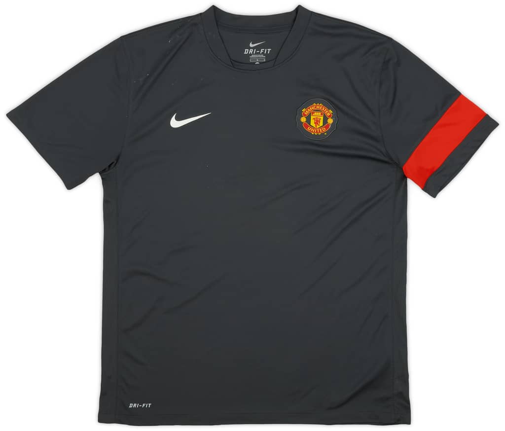 2010-11 Manchester United NIke Training Shirt - 6/10 - (L)