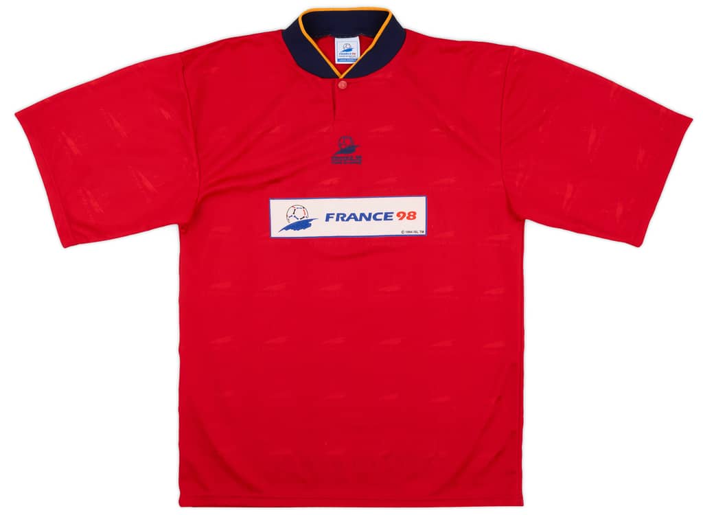 1998 France World Cup Training Shirt - 9/10 - (L)