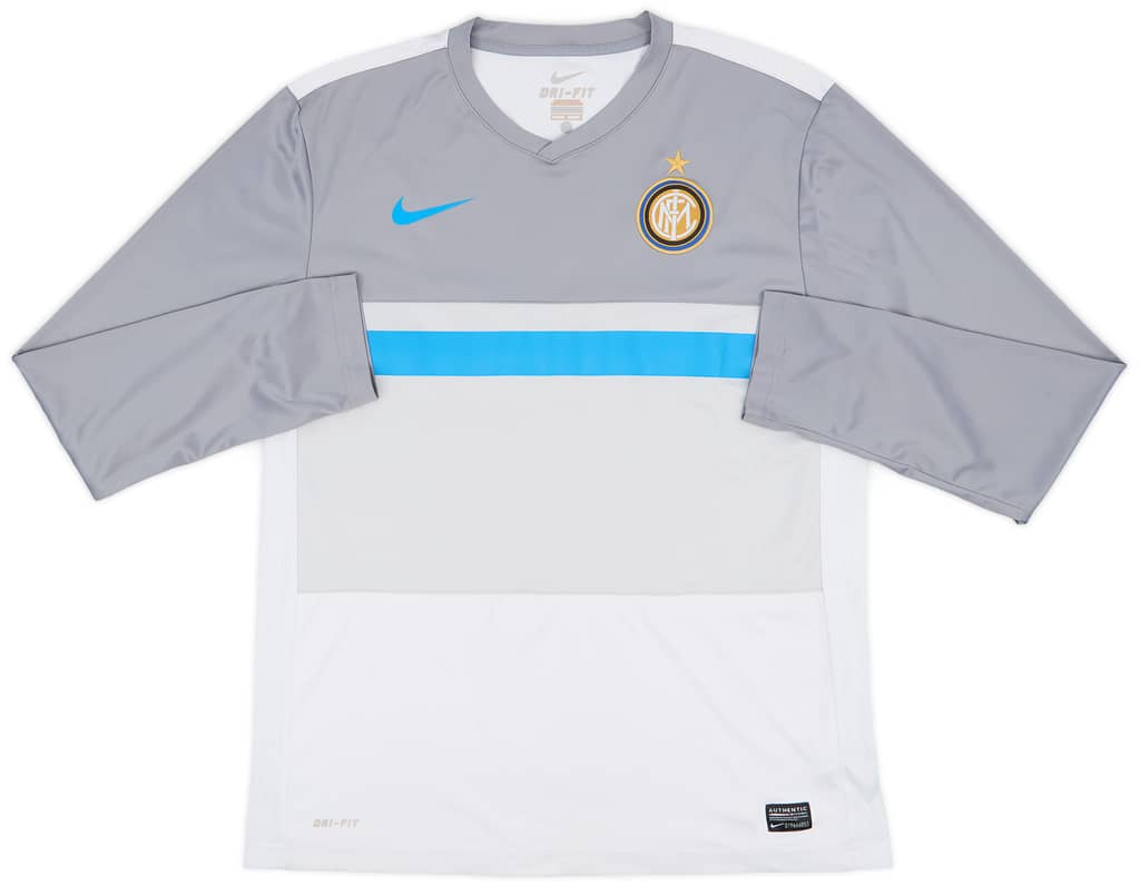 2010-11 Inter Milan Nike Training L/S Shirt - 8/10 - (L)