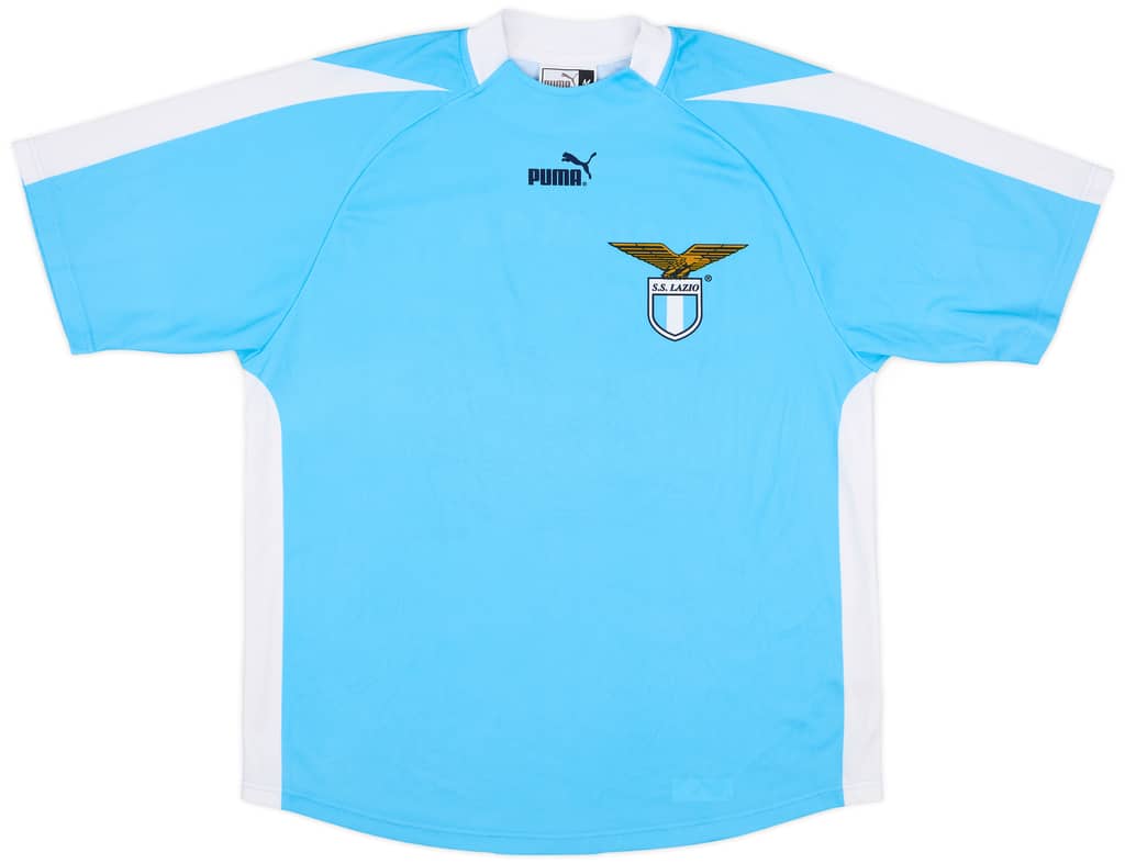 2003-04 Lazio 'Signed' Basic Home Shirt - 8/10 - (M)
