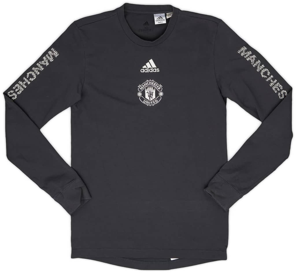 2020-21 Manchester United adidas Training L/S Shirt - 9/10 - (XS)