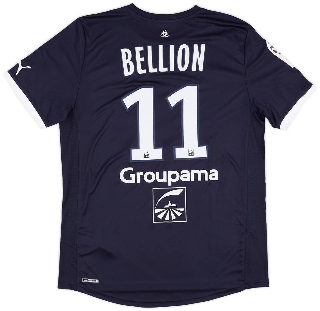2011-12 Bordeaux Match Issue Home Shirt Bellion #11