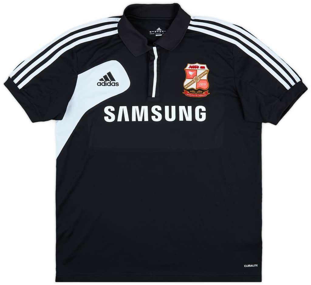 2011-12 Swindon Town adidas Polo Shirt - 10/10 - (L)