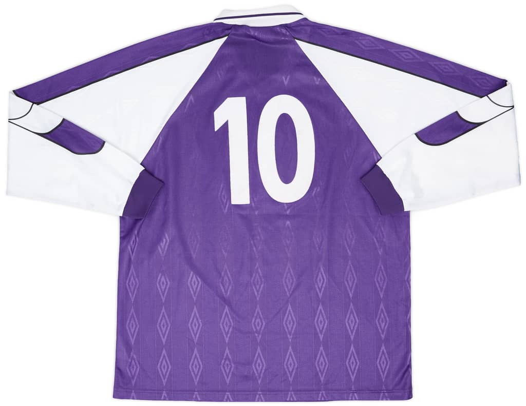 1999-00 Umbro Template L/S Shirt #10 - 8/10 - (XXL)
