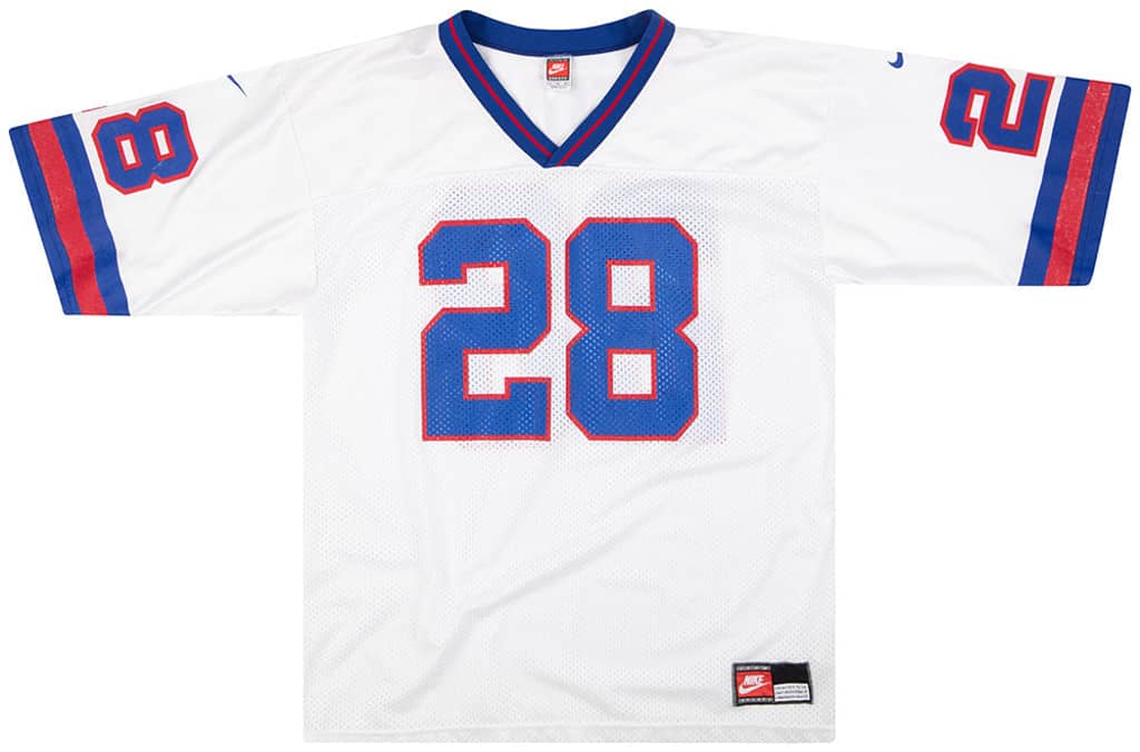 1995-98 New York Giants Wheatley #28 Nike Jersey (Away) XL