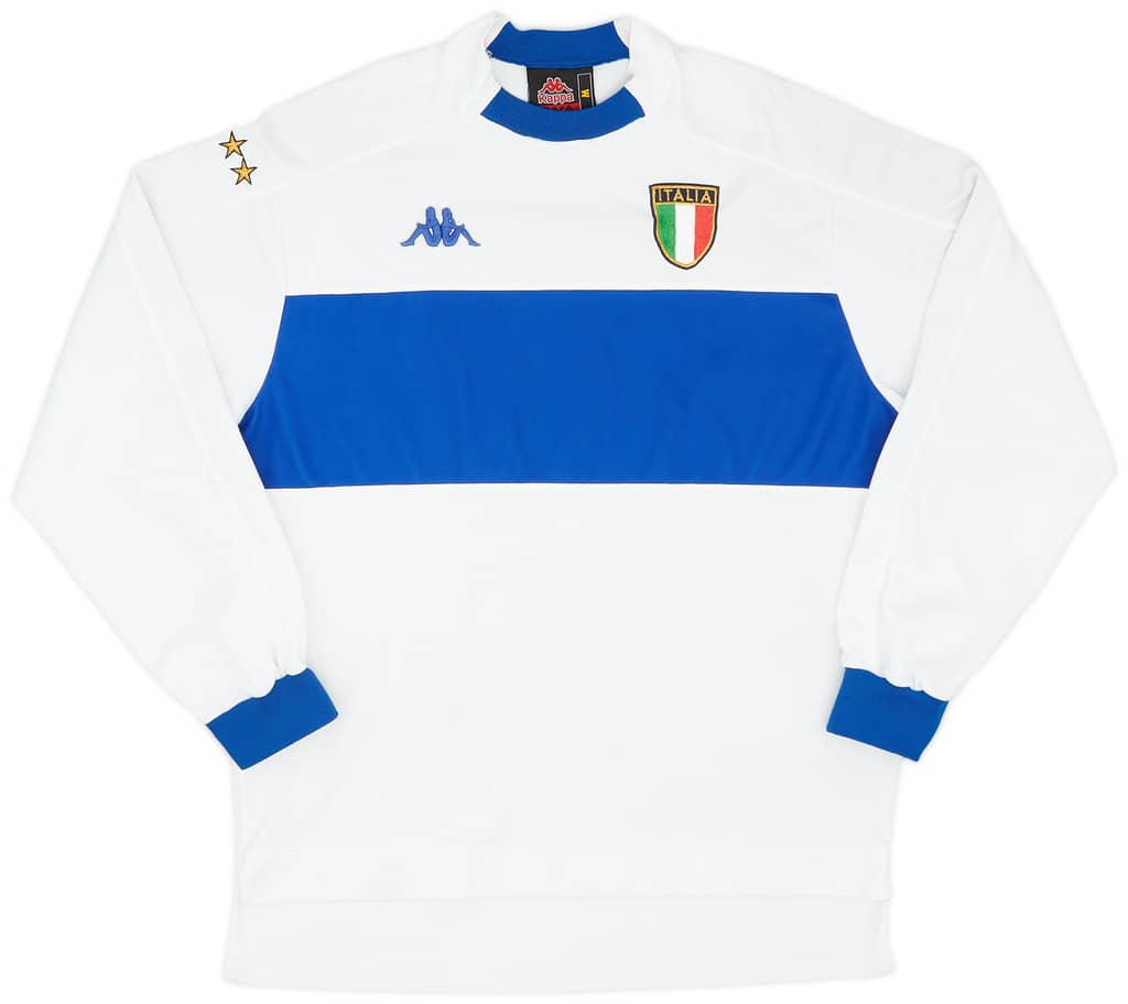 1998-00 Italy Away L/S Shirt - 8/10 - (M)