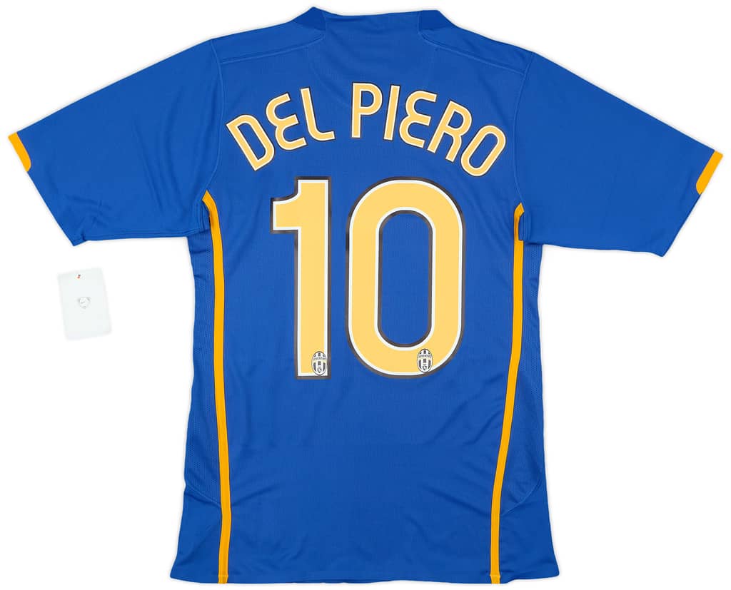 2007-08 Juventus Player Issue Away Shirt Del Piero #10 (S)
