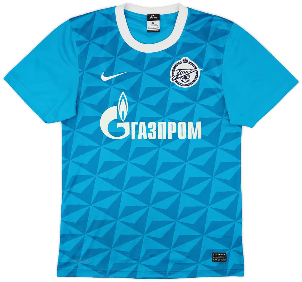 2011-12 Zenit St. Petersburg Basic Home Shirt - 7/10 - (S)